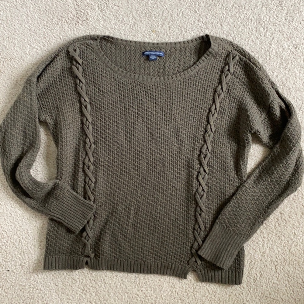 Cozy cropped sweater